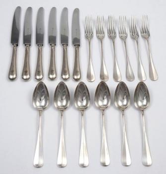 Cutlery Set - steel, silver - 1935 Cutlery Set - steel, silver - 1935